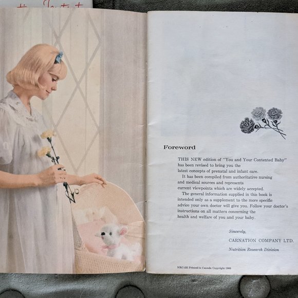 Vintage 1960s Carnation Milk Baby Books - Picture 4 of 7